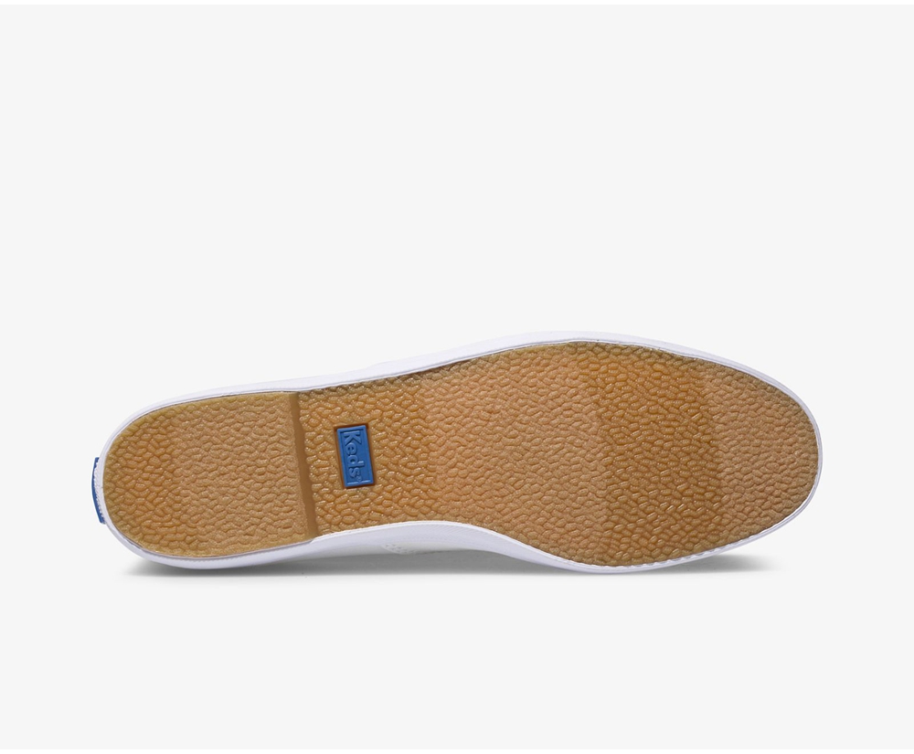 Slip On Γυναικεια - Keds Chillax Basics - Λευκα - AMWBK9036